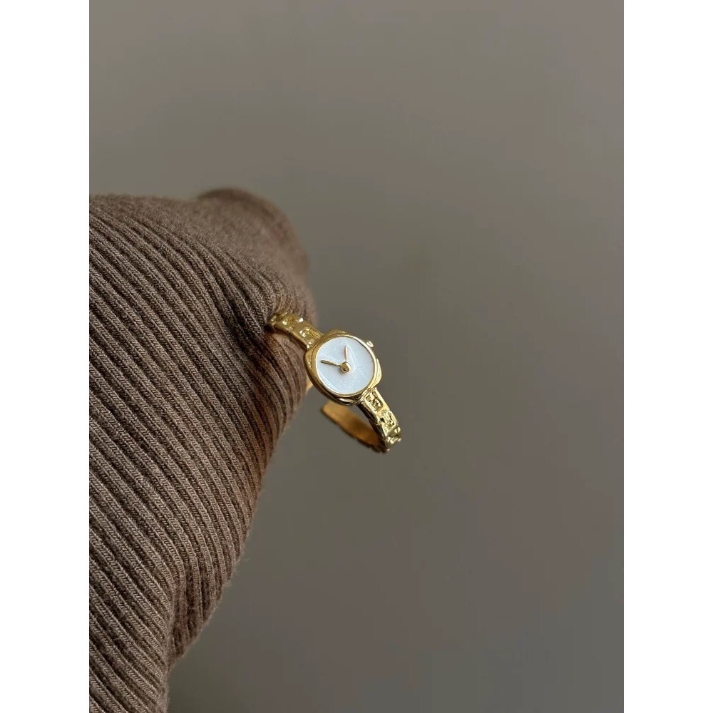 𝓨𝓪𝓷𝓰𝓑𝓲🕊️【簡約迷你鐘錶戒指】 Y935-細節圖7