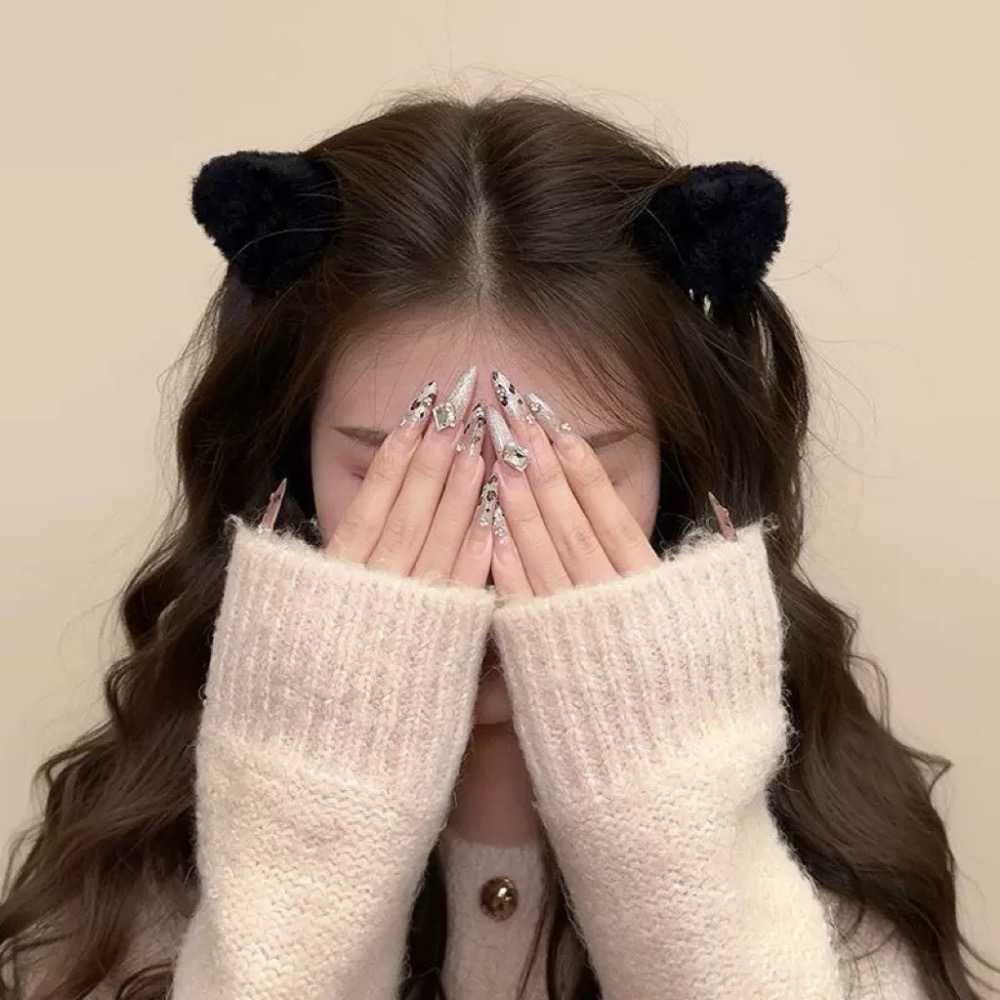 𝓨𝓪𝓷𝓰𝓑𝓲🕊️【可愛毛絨貓耳朵抓夾】 V464-細節圖5