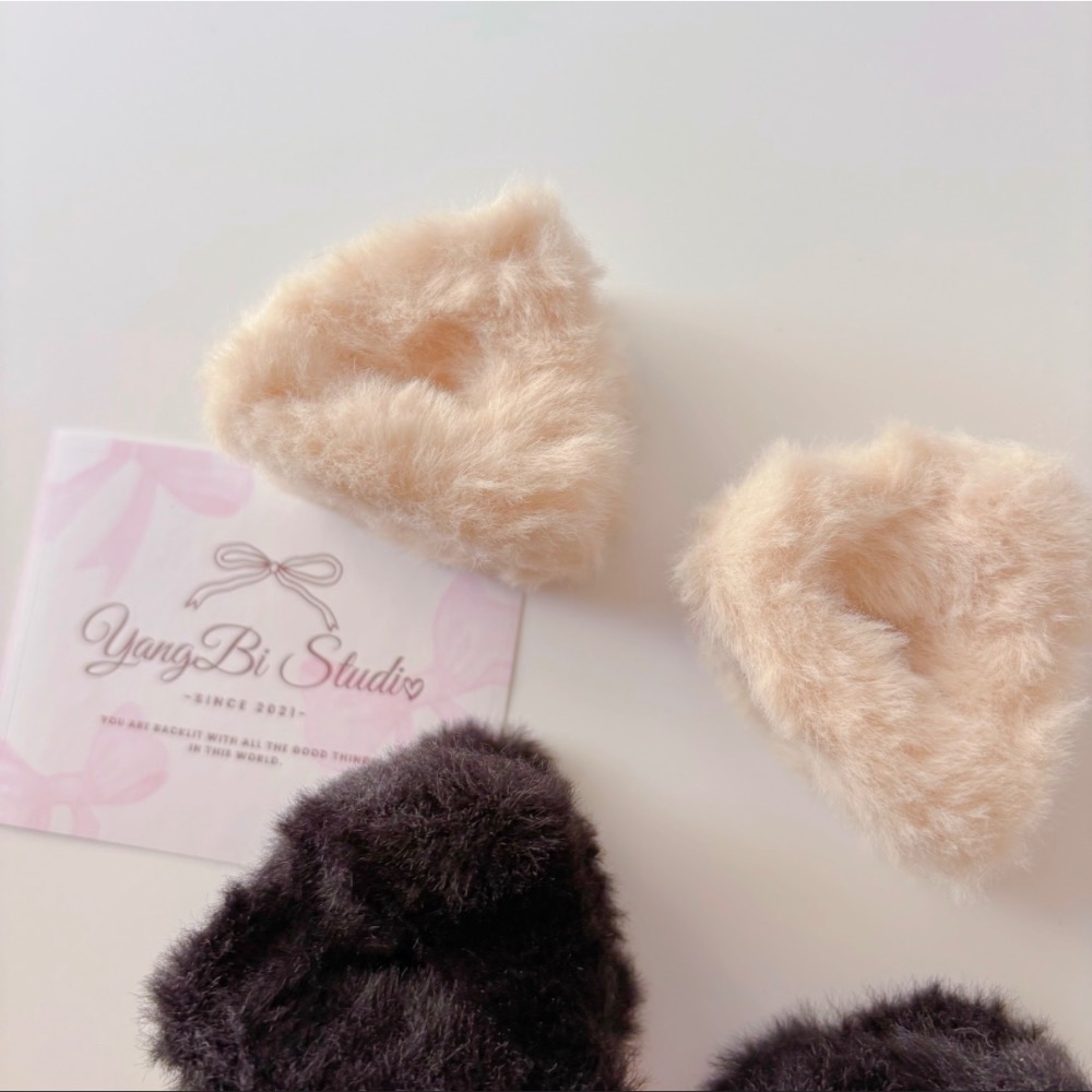 𝓨𝓪𝓷𝓰𝓑𝓲🕊️【可愛毛絨貓耳朵抓夾】 V464-細節圖8