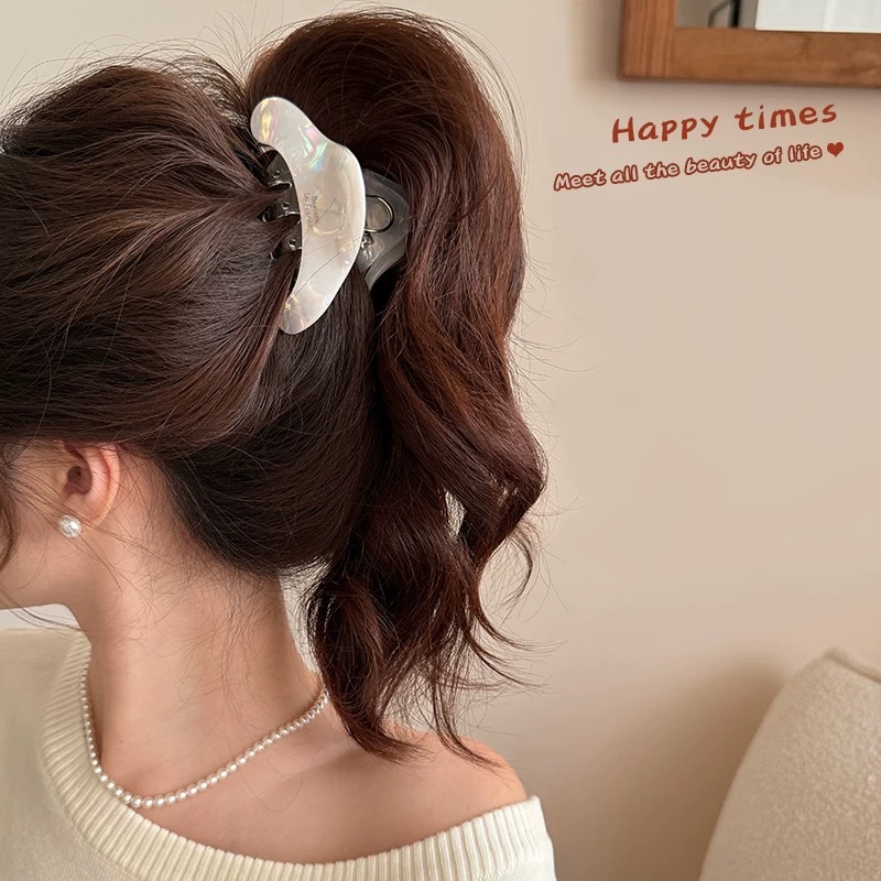 𝓨𝓪𝓷𝓰𝓑𝓲🕊️質感極佳【小清新 春夏醋酸透漾抓夾】 V468-細節圖2