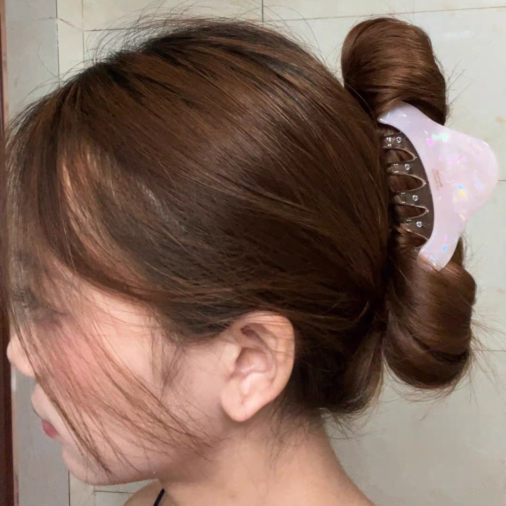 𝓨𝓪𝓷𝓰𝓑𝓲🕊️質感極佳【小清新 春夏醋酸透漾抓夾】 V468-細節圖5