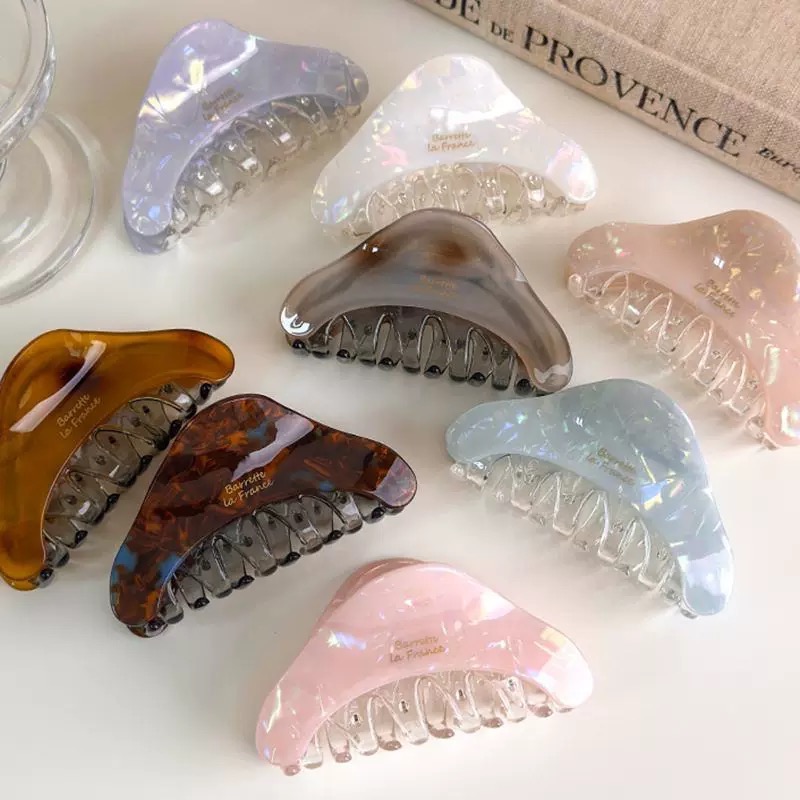 𝓨𝓪𝓷𝓰𝓑𝓲🕊️質感極佳【小清新 春夏醋酸透漾抓夾】 V468-細節圖6