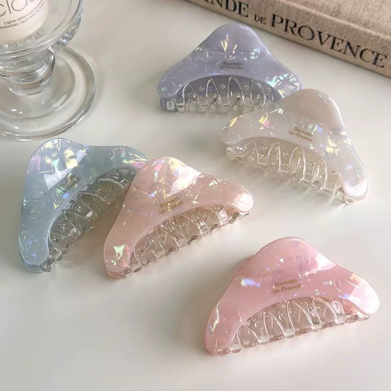 𝓨𝓪𝓷𝓰𝓑𝓲🕊️質感極佳【小清新 春夏醋酸透漾抓夾】 V468-細節圖8