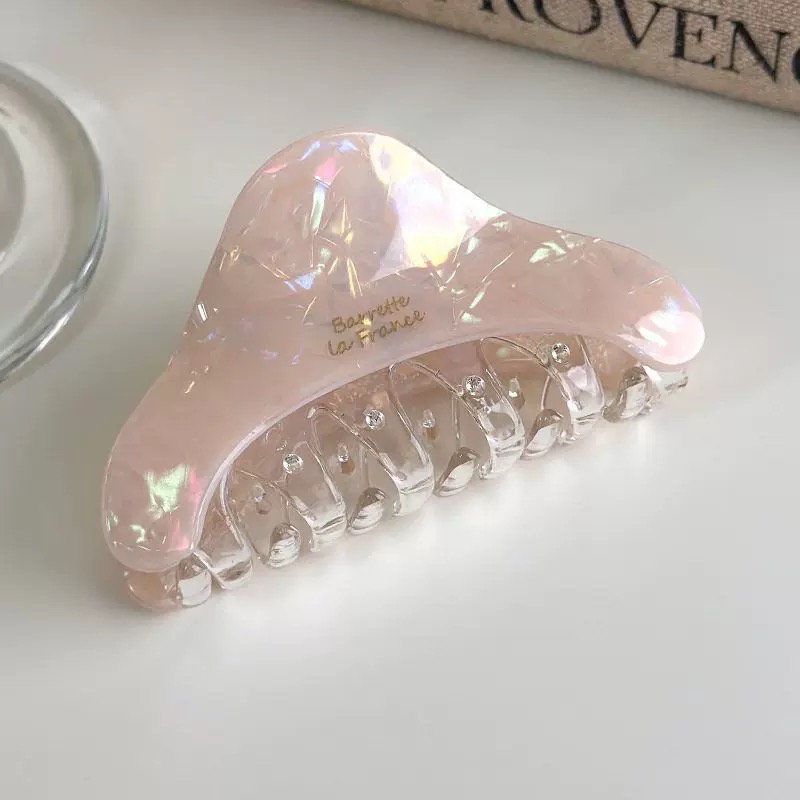 𝓨𝓪𝓷𝓰𝓑𝓲🕊️質感極佳【小清新 春夏醋酸透漾抓夾】 V468-規格圖11