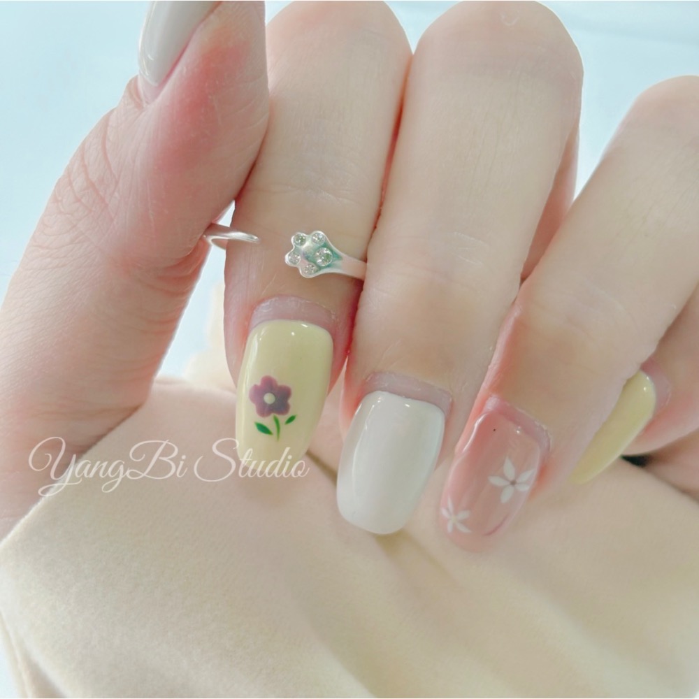 𝓨𝓪𝓷𝓰𝓑𝓲🕊️925純銀啞光【靈動軟萌小貓爪戒指】 Y970-細節圖10