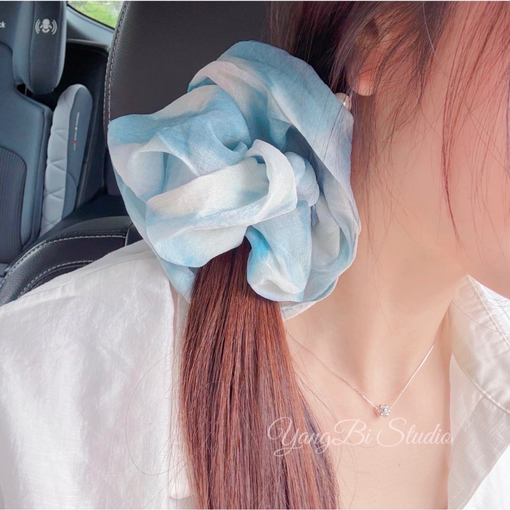 𝓨𝓪𝓷𝓰𝓑𝓲🕊️正韓質感佳🇰🇷紮染設計特大大腸圈 V514-細節圖5