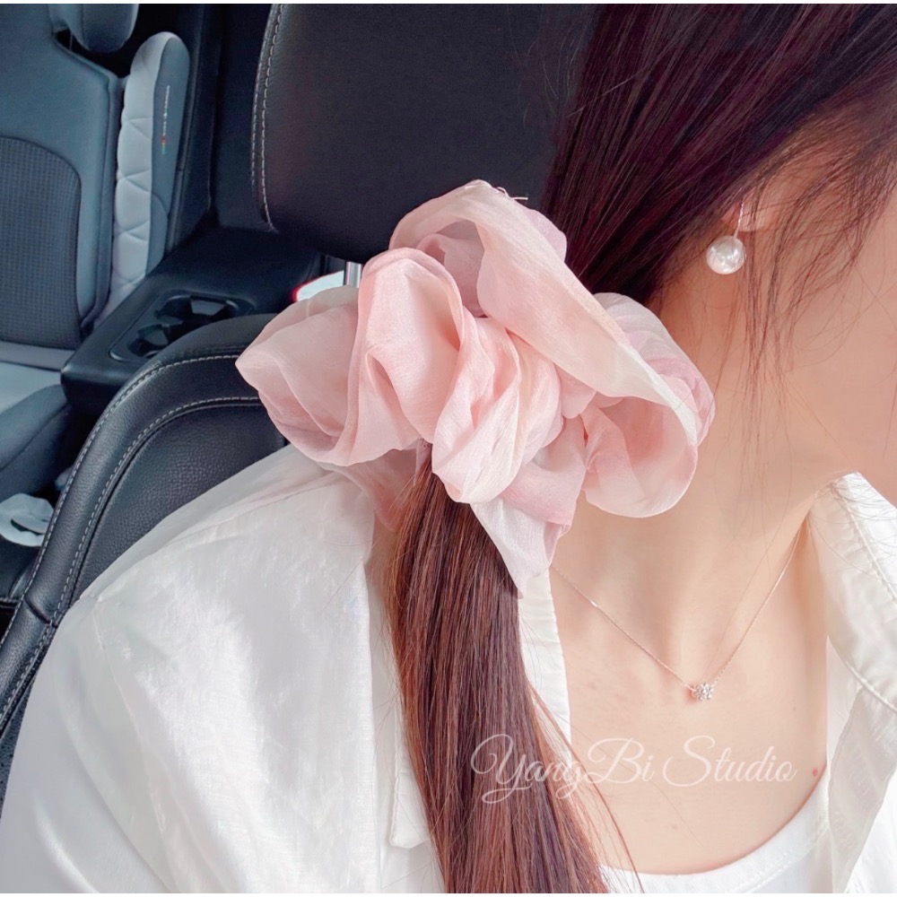 𝓨𝓪𝓷𝓰𝓑𝓲🕊️正韓質感佳🇰🇷紮染設計特大大腸圈 V514-細節圖6