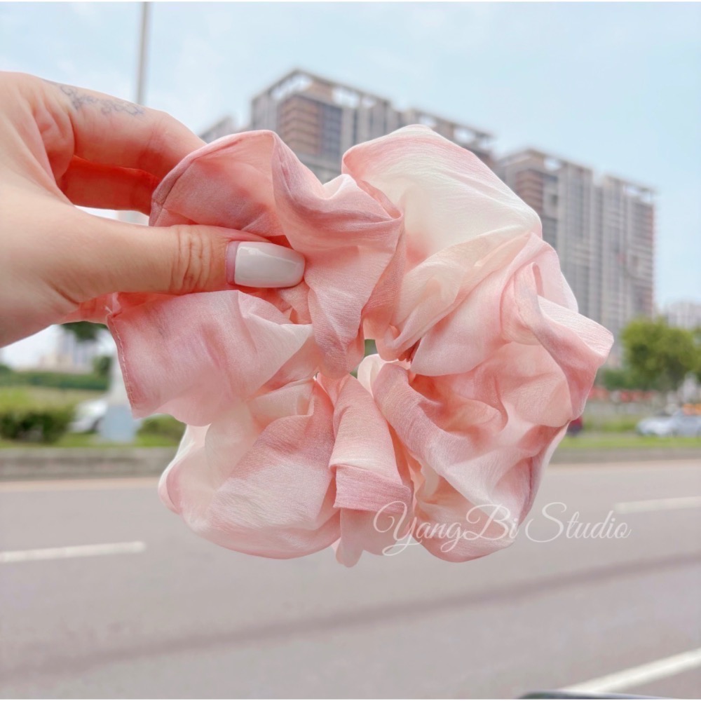 𝓨𝓪𝓷𝓰𝓑𝓲🕊️正韓質感佳🇰🇷紮染設計特大大腸圈 V514-細節圖9