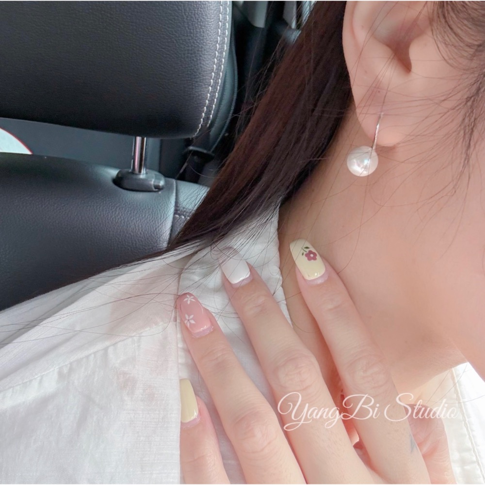 𝓨𝓪𝓷𝓰𝓑𝓲🕊️【正韓🇰🇷S925純銀 高跟鞋珍珠耳釘】純銀耳勾+10mm珍珠 Y975-細節圖8