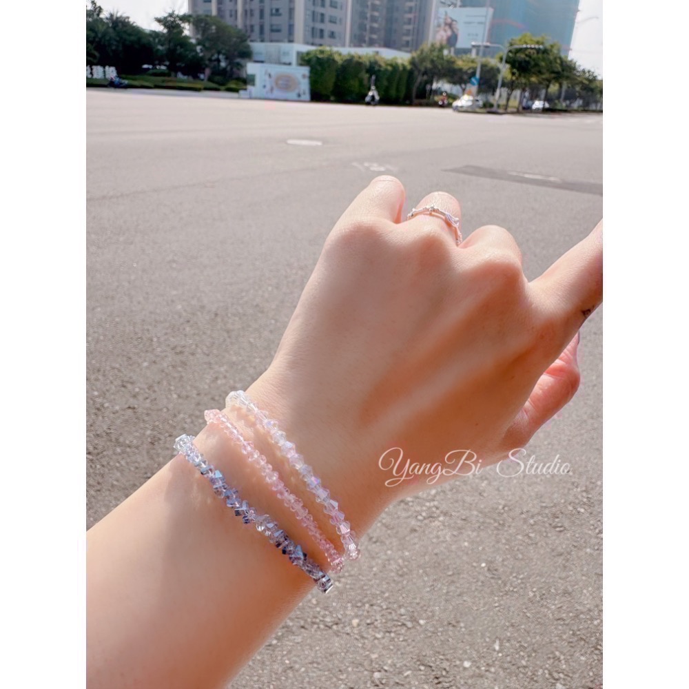 𝓨𝓪𝓷𝓰𝓑𝓲🕊️【超閃！疊戴更好看 奧地利尖晶手鍊】 Y978-細節圖8