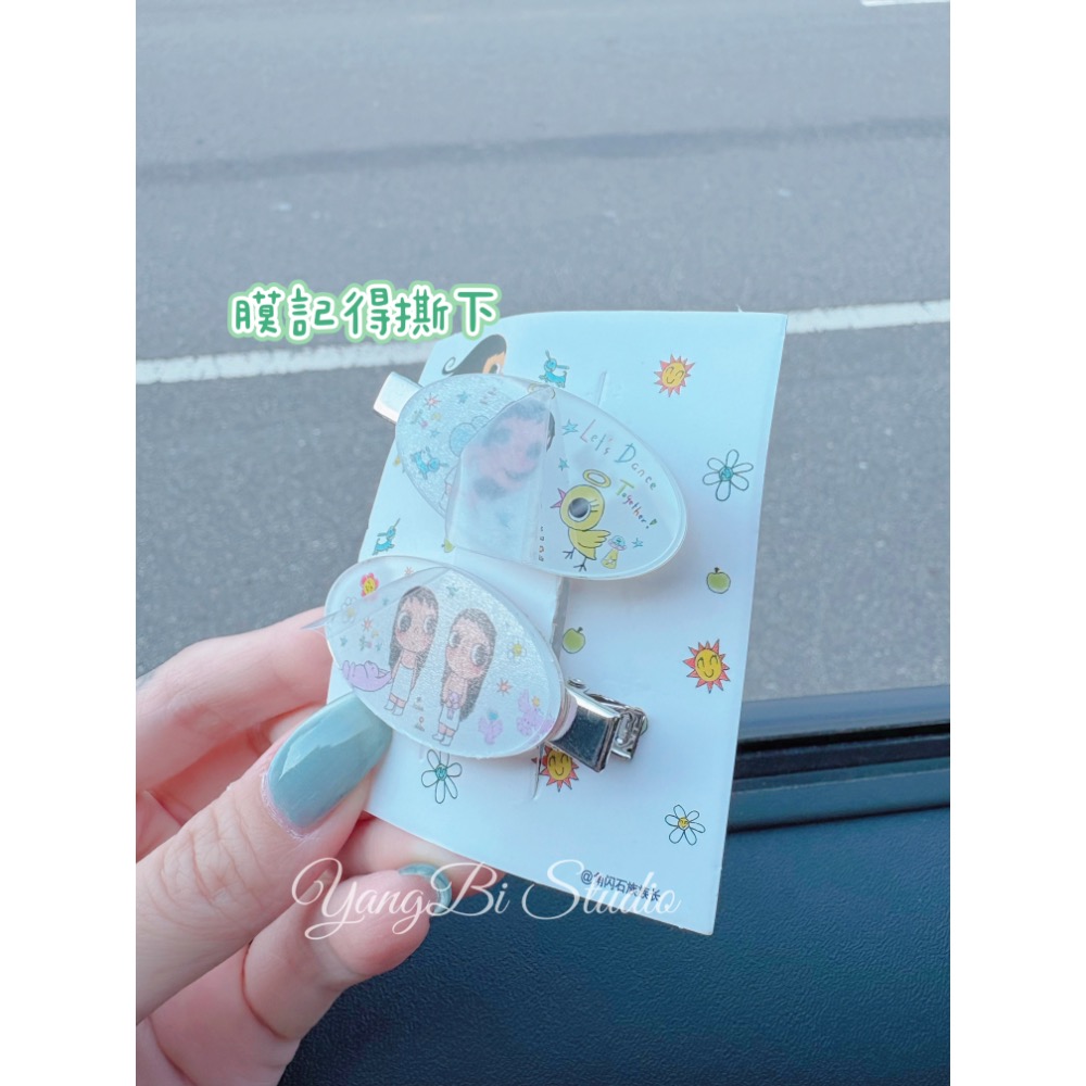 𝓨𝓪𝓷𝓰𝓑𝓲🕊️特惠一對入｜小女孩髮夾 V532-細節圖10