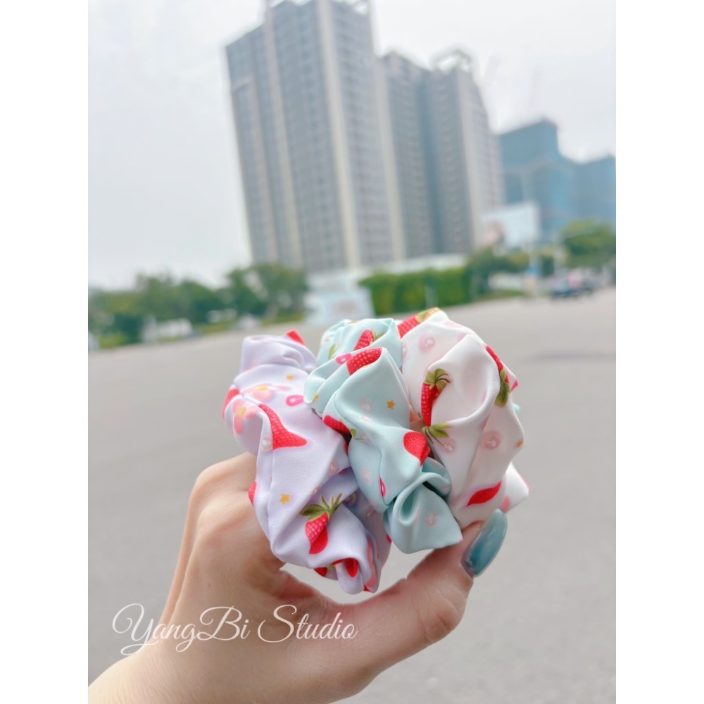 𝓨𝓪𝓷𝓰𝓑𝓲正韓🇰🇷繽紛草莓大腸圈 V533-細節圖2