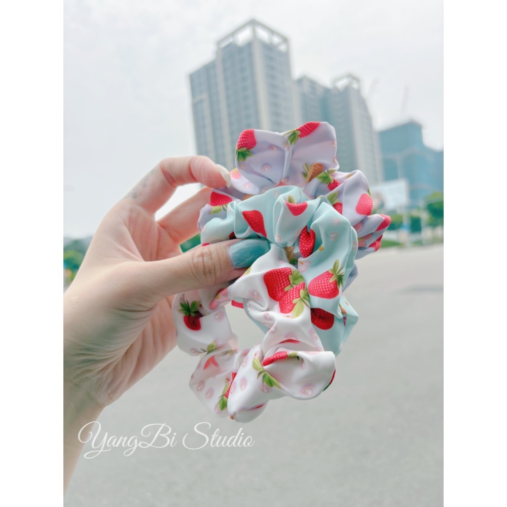 𝓨𝓪𝓷𝓰𝓑𝓲正韓🇰🇷繽紛草莓大腸圈 V533-細節圖10