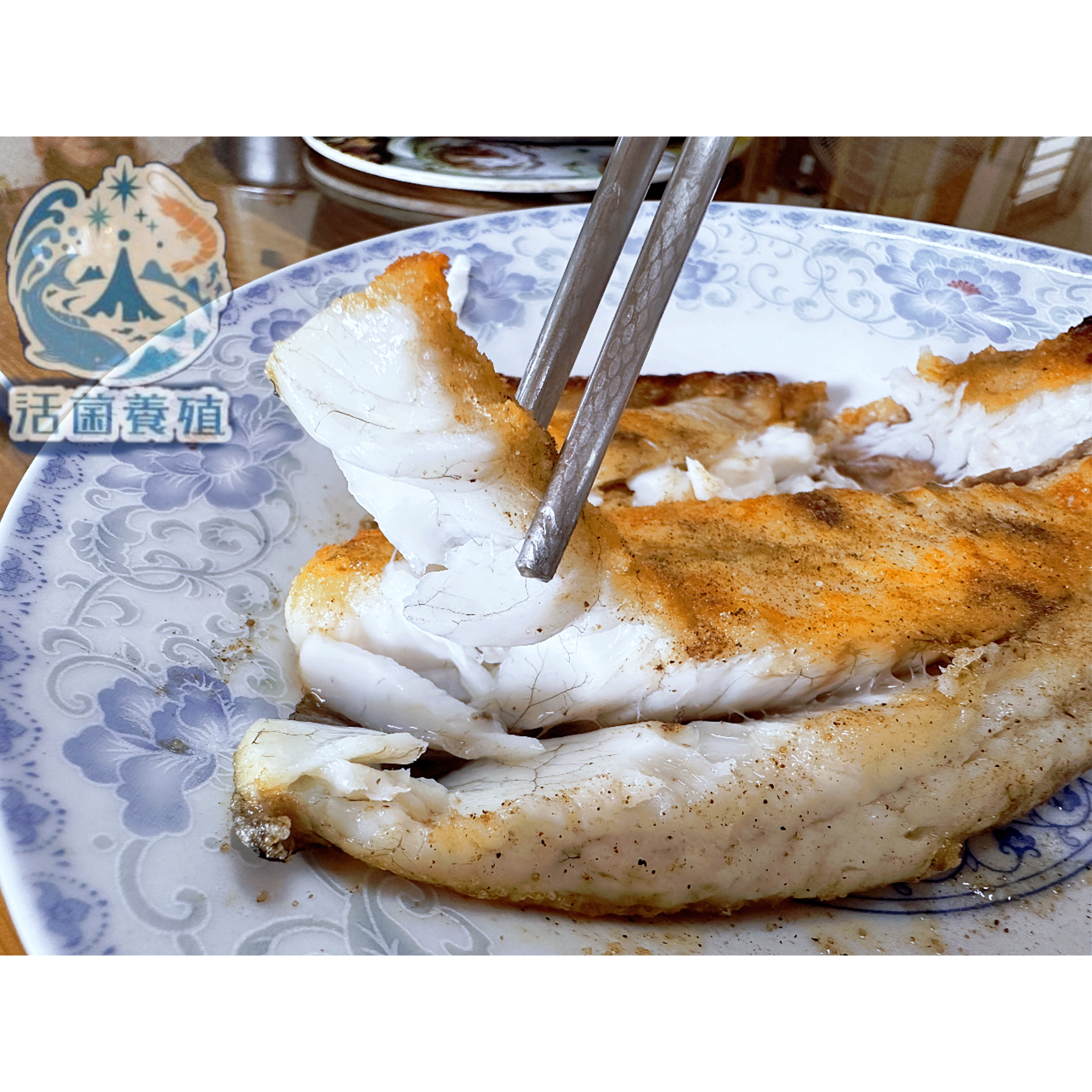 南洋魚販售所 · 活菌養殖 - 金目鱸魚片 / 無土味，真空包裝-細節圖4