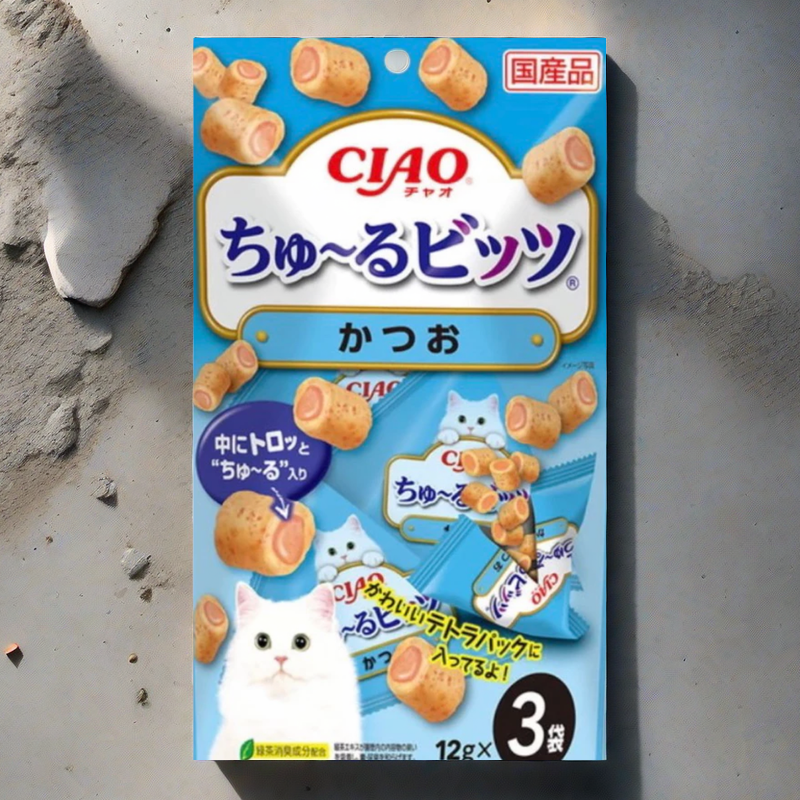 【貓找泥】Ciao 啾嚕 貓咪捲心酥塊12g*3入-規格圖5