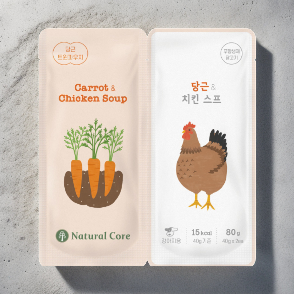 【貓找泥】韓國自然核心 NATURAL CORE 狗狗營養餐包80g-規格圖5