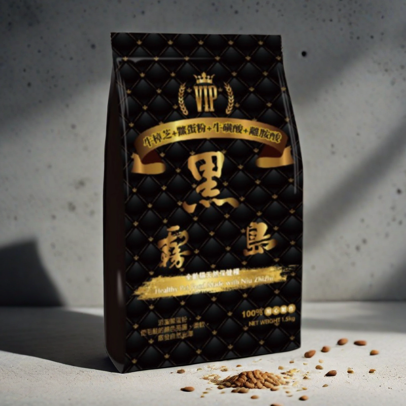 【貓找泥】尾巴先生 100%台灣製造 黑霧島低穀/低敏/全齡/保健貓狗糧/1.5kg-5kg-細節圖2
