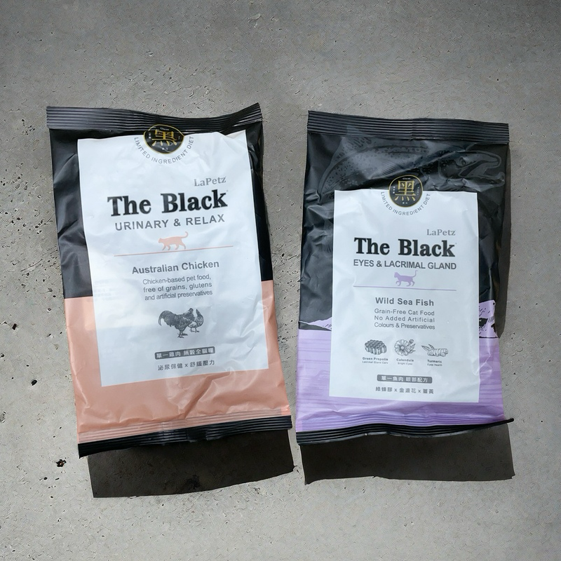 【貓找泥】The Black 樂倍 黑酵母單一肉源無穀全齡貓糧400g-1.5kg-細節圖7