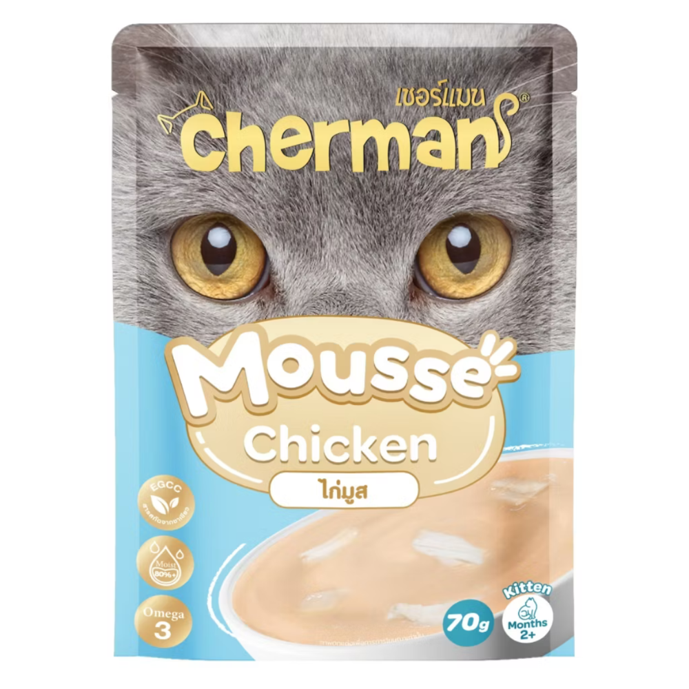 【貓找泥】Cherman 切爾蔓 無穀貓餐包85g-細節圖8