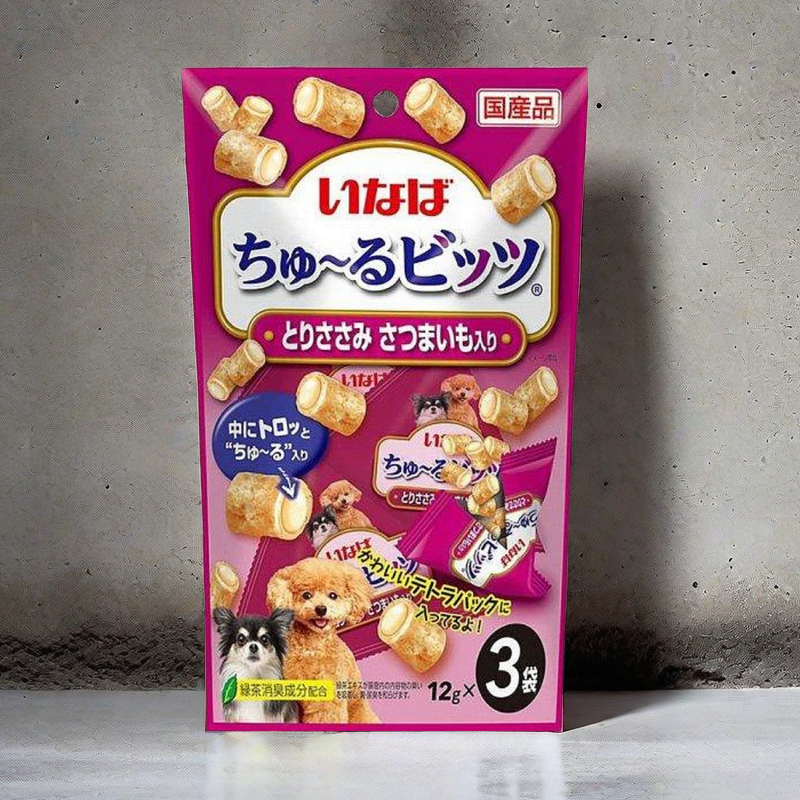 【貓找泥】Ciao 啾嚕 狗狗捲心酥塊12g*3入-規格圖4