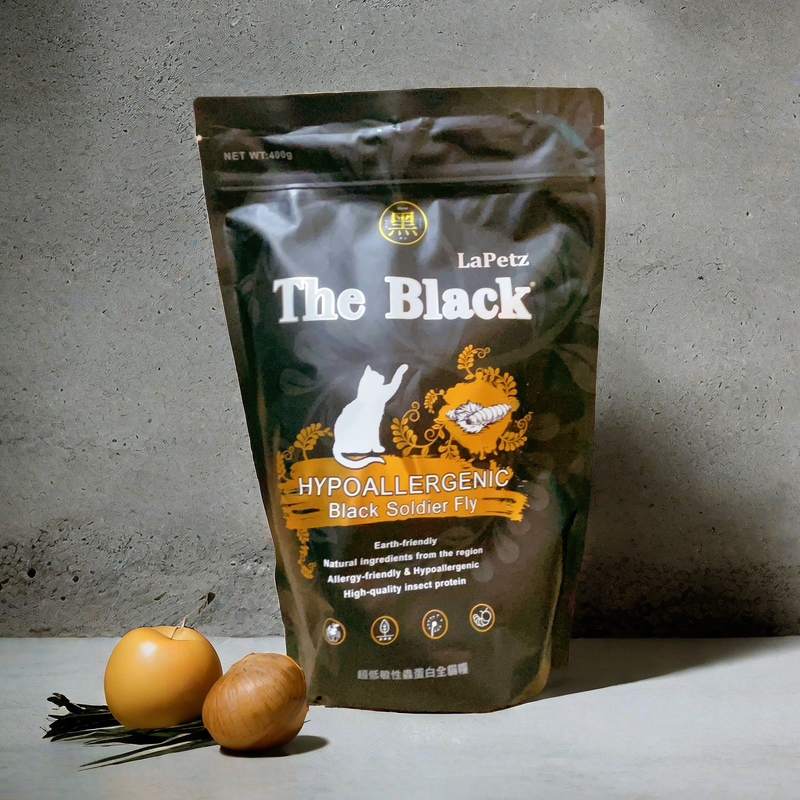 【貓找泥】樂倍 The Black 黑水虻蟲蛋白貓飼料 狗飼料 單一肉源400g-1.5kg-規格圖4