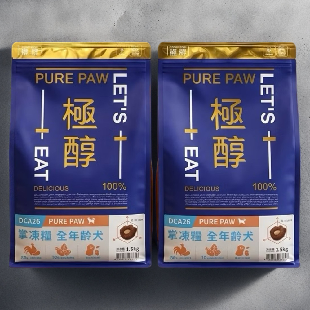 【貓找泥】極醇 全齡貓/全齡犬掌凍糧1.5kg-規格圖2