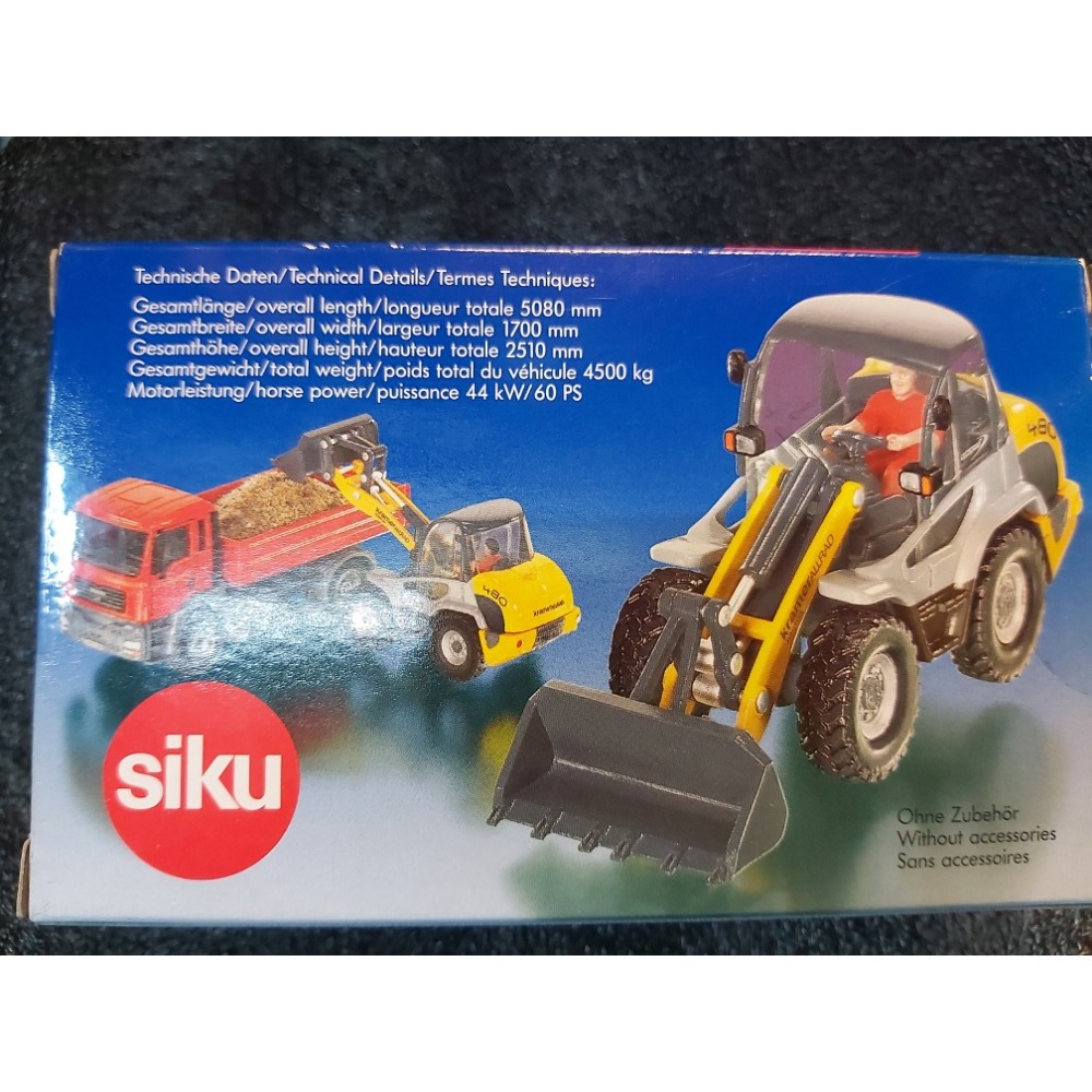 Siku 3529 Radlader Kramer 480 Four Wheel Loader 1:50-細節圖2