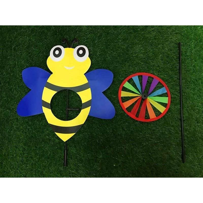 昆虫肚裡轉風車 幼兒活動兒童玩具風車-細節圖2