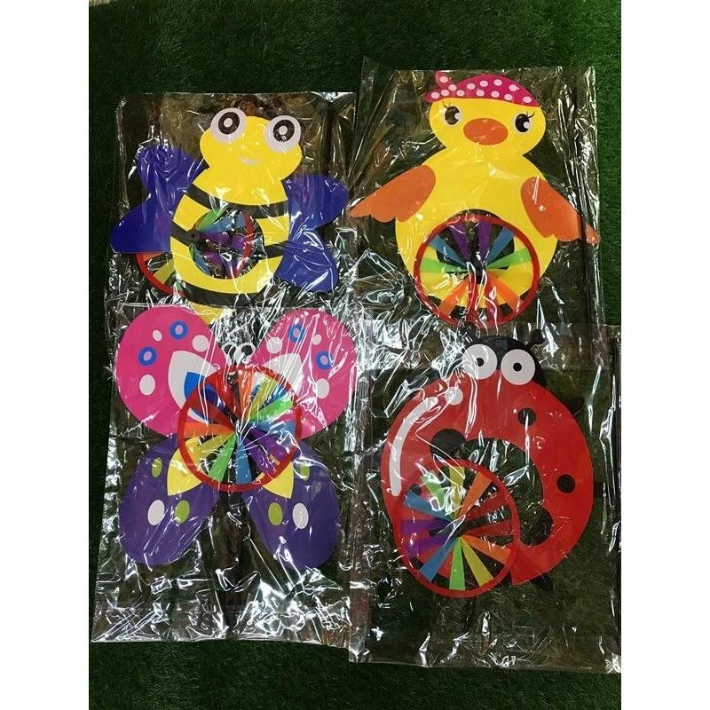 昆虫肚裡轉風車 幼兒活動兒童玩具風車-細節圖5