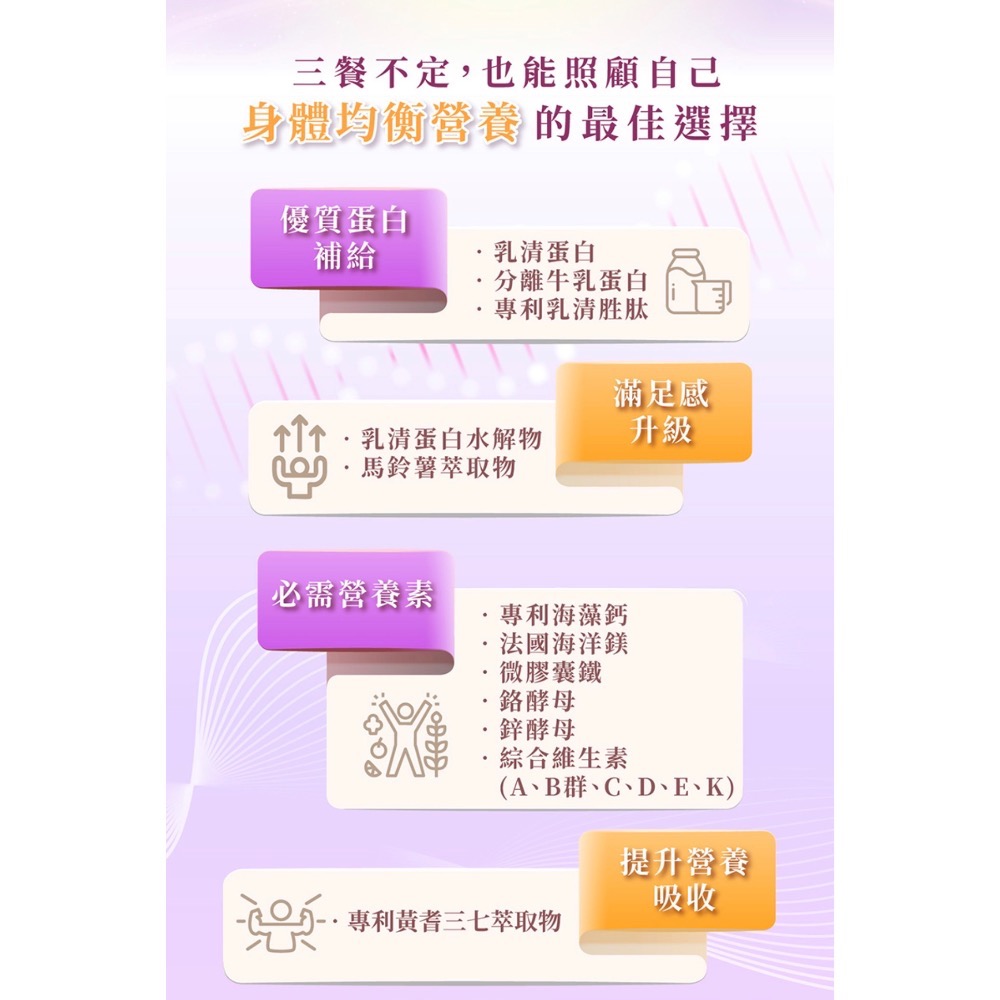 Gelovery 全能奶昔 - 芋頭牛奶風味 10包/盒 (45g/包)-細節圖2