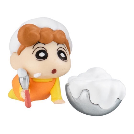 【現貨】萬代蠟筆小新料理公仔 全五種-細節圖3