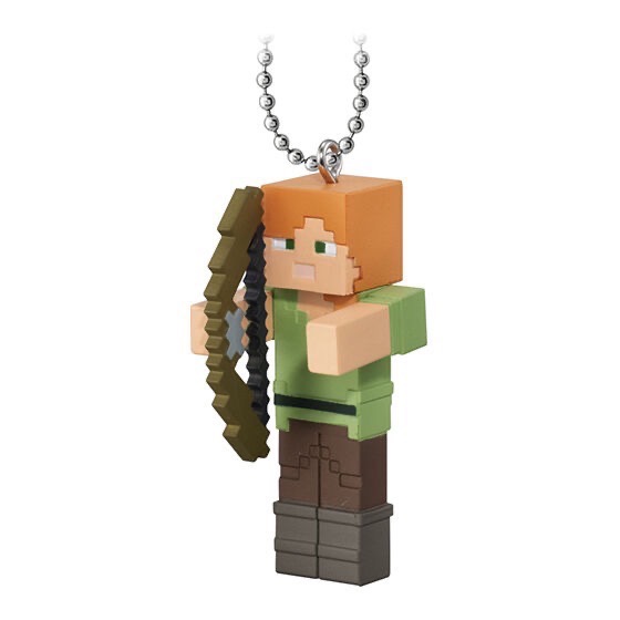 【現貨】萬代Minecraft 公仔吊飾P2 全五種-細節圖3