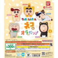 【現貨】萬代蠟筆小新貓咪裝扮公仔 全五種