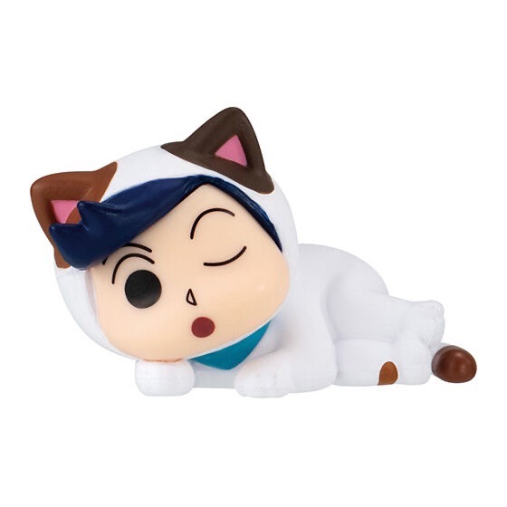 【現貨】萬代蠟筆小新貓咪裝扮公仔 全五種-細節圖3