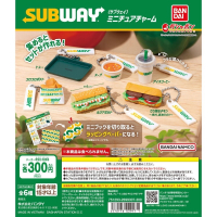 【現貨】萬代SUBWAY模型吊飾 全六種