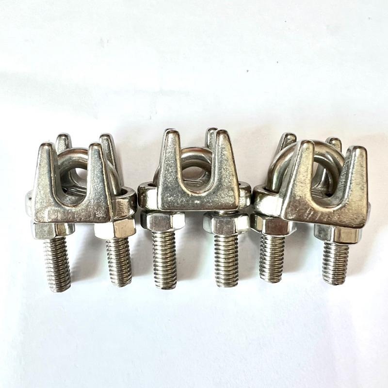 咻咻五金×  304白鐵美式鋼索夾 2mm-10mm (2.3MM買5送1)-細節圖3