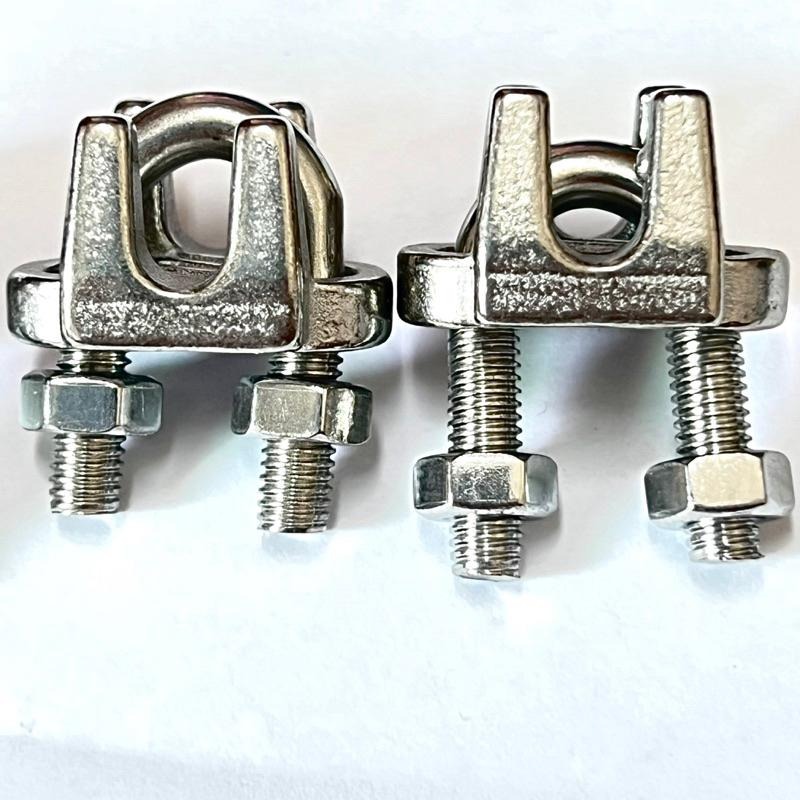 咻咻五金×  304白鐵美式鋼索夾 2mm-10mm (2.3MM買5送1)-細節圖4