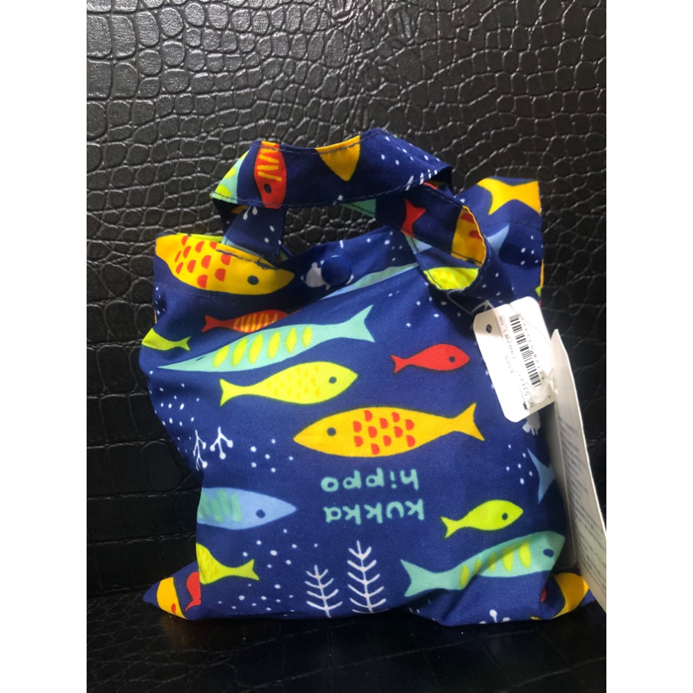 （全新）￼日本 kukka hippo 兒童防髒遊戲衣 玩沙 畫畫 溜滑梯（100公分）-細節圖4