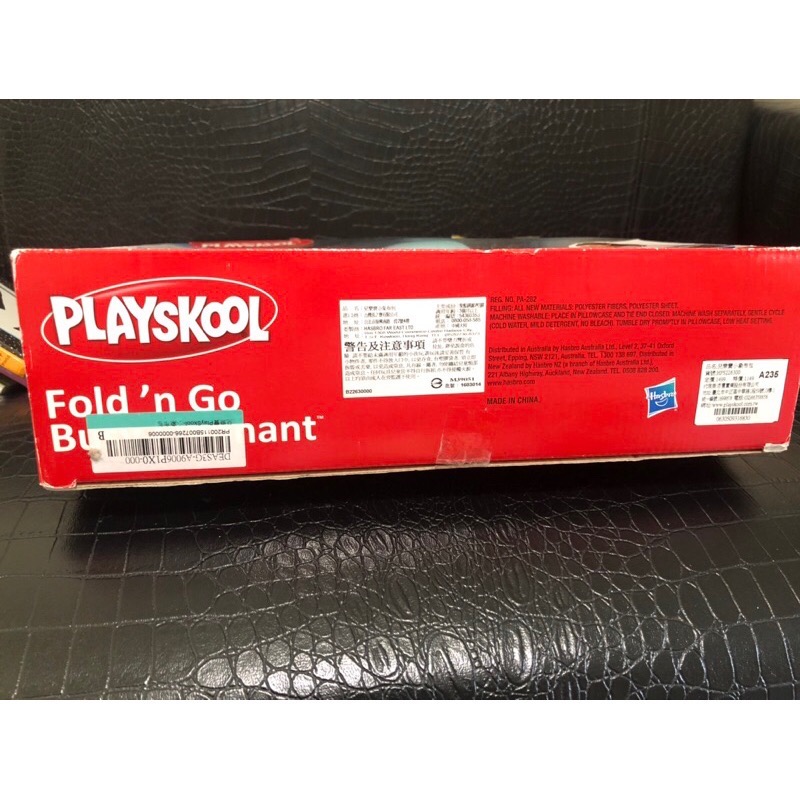 ￼PLAYSKOOL 兒樂寶 小象布包 安撫玩偶 外出攜帶方便 好收納-細節圖2