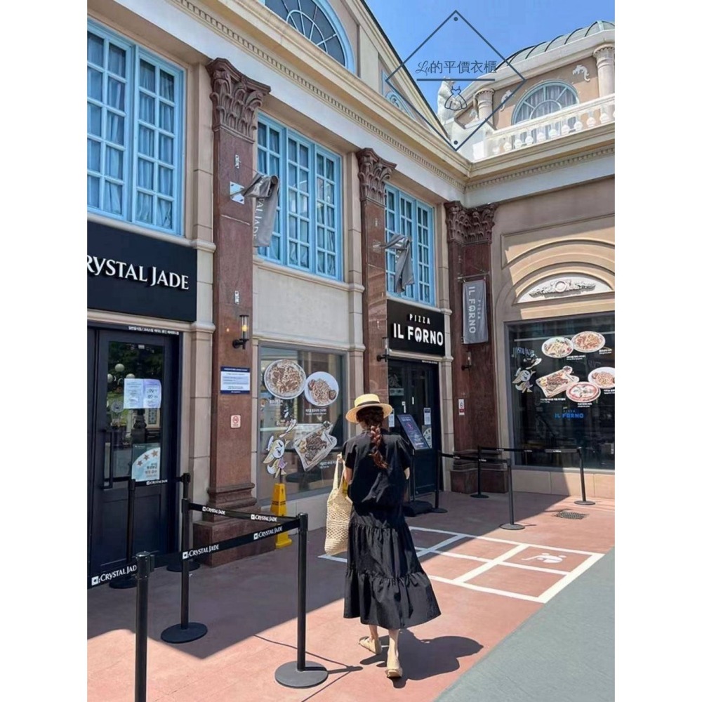 🌿Lu的平價衣櫃🌿現貨✔️日系簡約休閒百搭拉鍊休閒翻領襯衫上衣+A字長裙套裝#A字#長裙#套裝#拉鍊#休閒#翻領-細節圖4