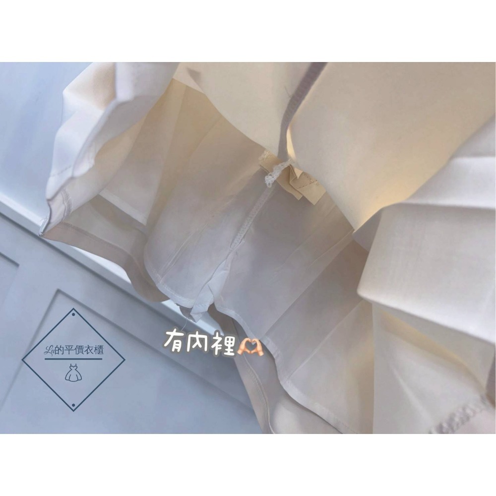 🌿Lu的平價衣櫃🌿🌸現貨933e21✔️韓系氣質百搭後鬆緊腰附綁繩打褶西裝短裙#後鬆緊#西裝裙#短裙#綁帶#百搭-細節圖4