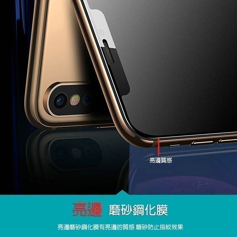 滿版磨砂亮邊 頂級 霧面 保護貼適用 iPhone 16 15 14 13 12 Pro MAX 11 i11 XR-細節圖5