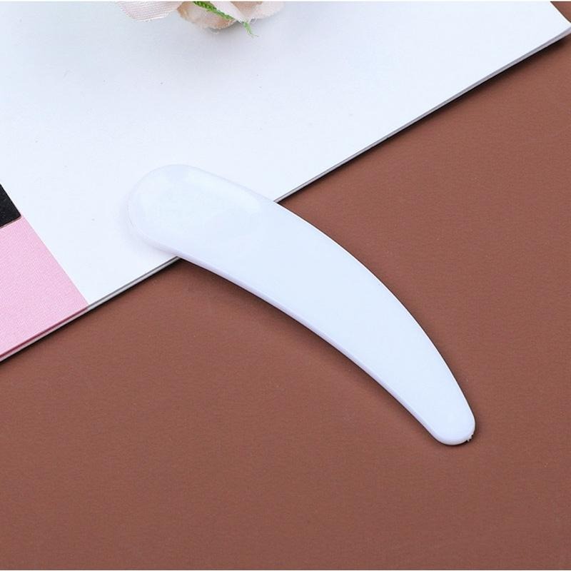 【老闆的娘】高雄現貨 隔日出 迷你小挖勺 月牙勺 分裝工具 挖勺 調膜小勺子 面膜杓 面霜勺 月牙小挑棒-細節圖7