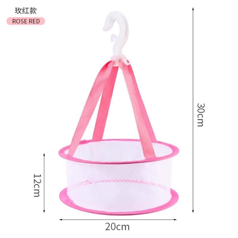 【老闆的娘】高雄現貨 隔日出 防風透氣網狀曬乾神器 網狀曬乾掛鉤 美妝蛋曬乾架 刷具曬乾網 粉撲晾乾網 多功能晾乾網-細節圖3