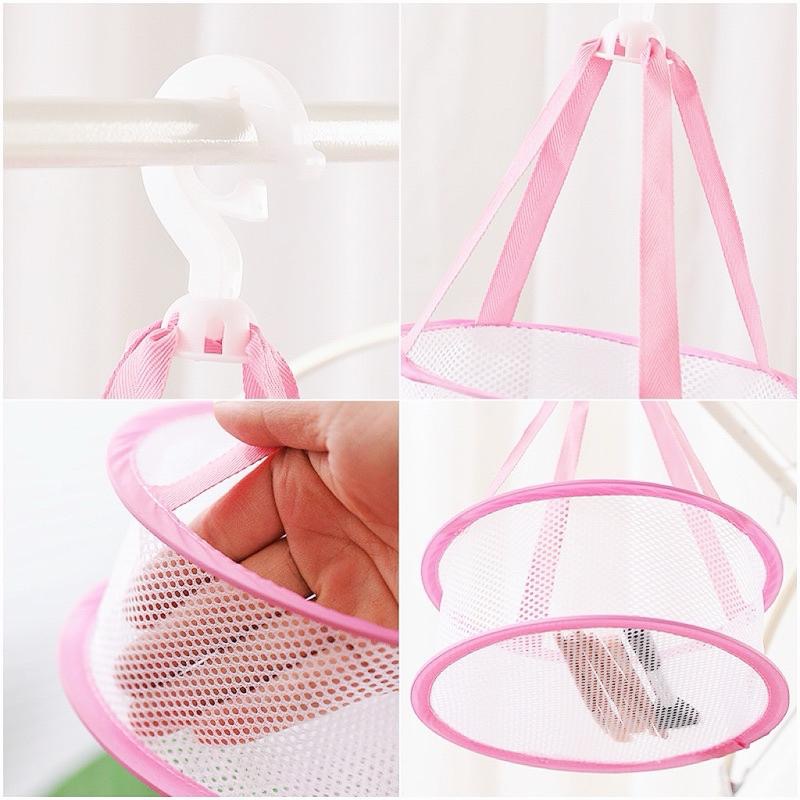 【老闆的娘】高雄現貨 隔日出 防風透氣網狀曬乾神器 網狀曬乾掛鉤 美妝蛋曬乾架 刷具曬乾網 粉撲晾乾網 多功能晾乾網-細節圖5