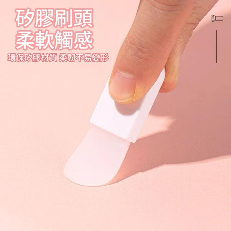 【老闆的娘】高雄現貨 隔日出 迷你面膜刷 面霜刷 敷臉刷 小矽膠刷 矽膠面膜刷 美容刷 攪拌棒 刮勺挖棒 泥膜刷-細節圖3
