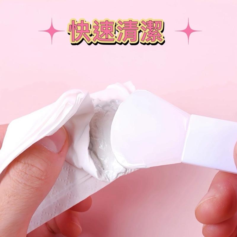 【老闆的娘】高雄現貨 隔日出 迷你面膜刷 面霜刷 敷臉刷 小矽膠刷 矽膠面膜刷 美容刷 攪拌棒 刮勺挖棒 泥膜刷-細節圖6