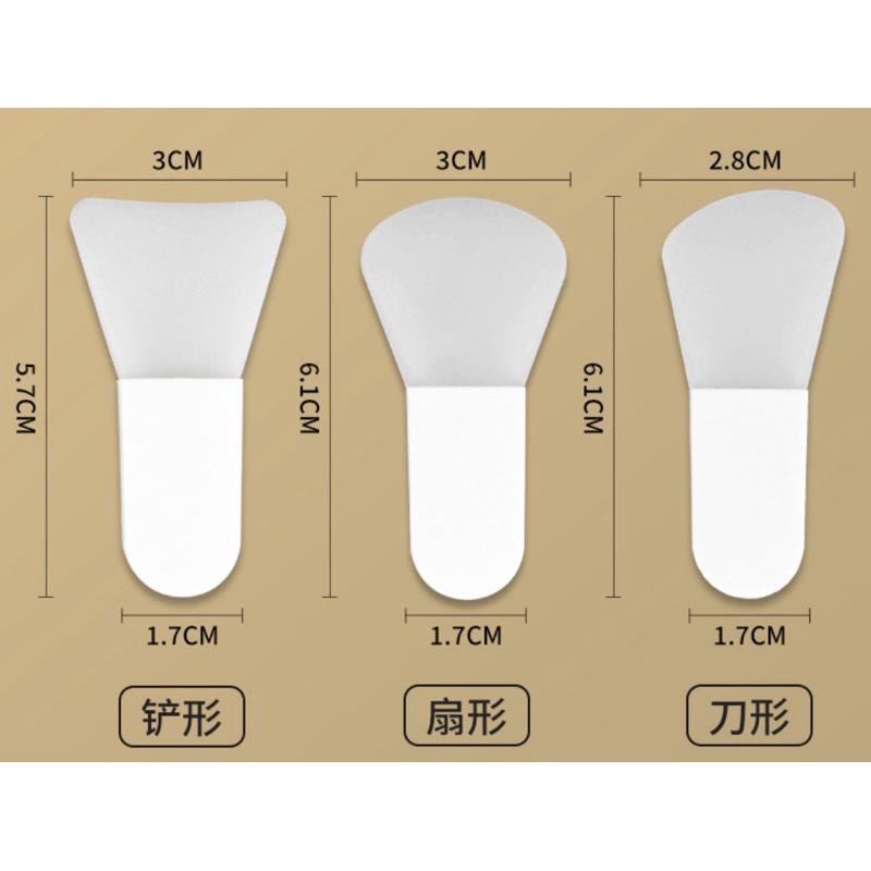 【老闆的娘】高雄現貨 隔日出 迷你面膜刷 面霜刷 敷臉刷 小矽膠刷 矽膠面膜刷 美容刷 攪拌棒 刮勺挖棒 泥膜刷-細節圖8