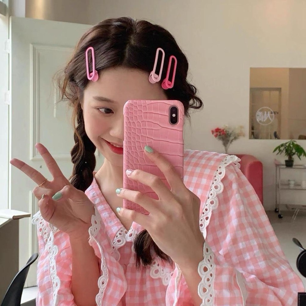 【老闆的娘】高雄現貨 三件組 韓版百搭霧面磨砂彩色鴨嘴夾組 鏤空橢圓髮夾 一字夾 側邊夾 女瀏海夾 碎髮夾 髮飾-細節圖8