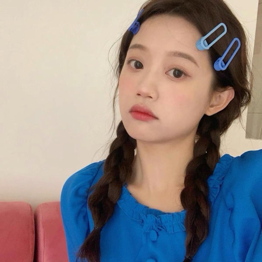 【老闆的娘】高雄現貨 三件組 韓版百搭霧面磨砂彩色鴨嘴夾組 鏤空橢圓髮夾 一字夾 側邊夾 女瀏海夾 碎髮夾 髮飾-細節圖9